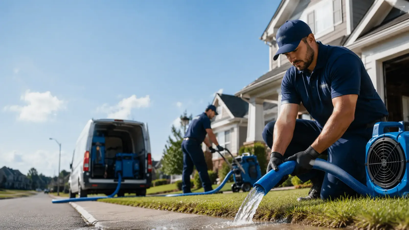 Flood Damage Restoration in Brownell, KS